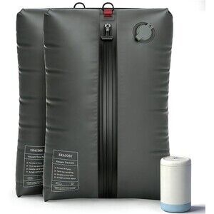 Vacuum Bags with Wireless Pump, Compression Bags for Travel
